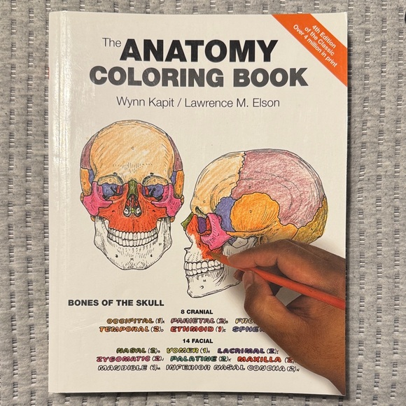 Anatomy Coloring Book - Picture 1 of 2